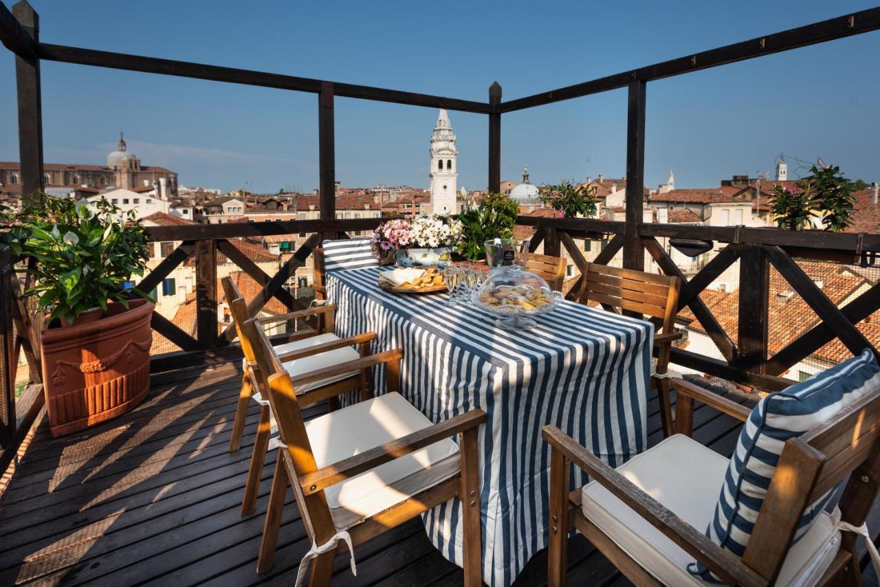 Penthouse With Rooftop Terrace And 360 Views Of Venice - Venice5Th Esterno foto