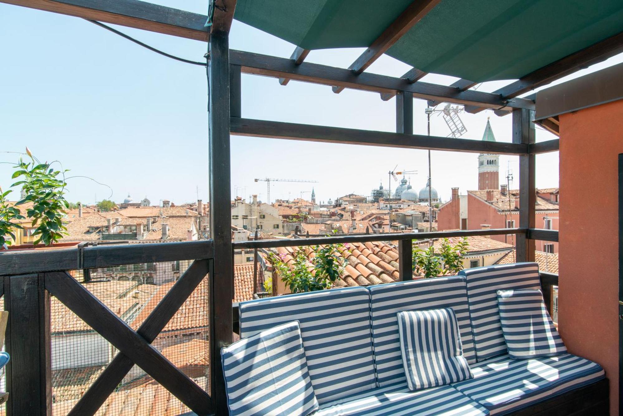 Penthouse With Rooftop Terrace And 360 Views Of Venice - Venice5Th Esterno foto